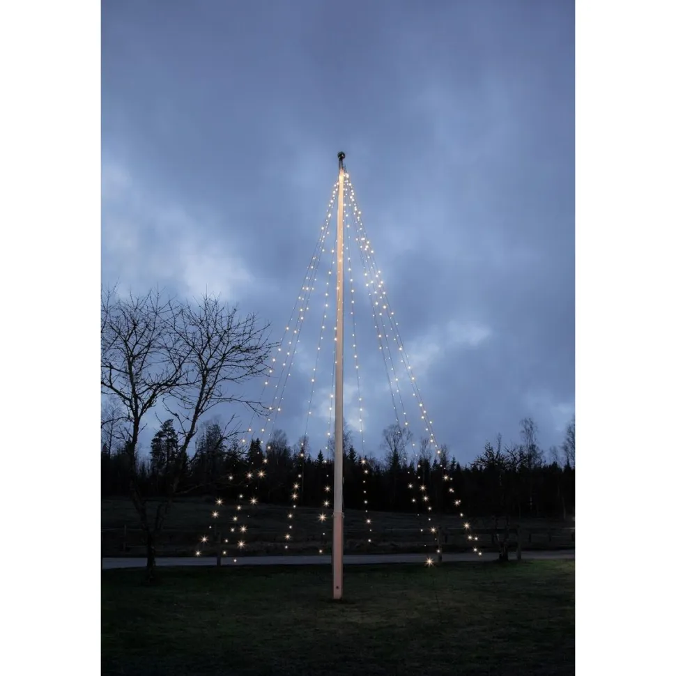 Lipputankovalosarja Star Trading Serie LED Crispy Ice White 360 valoa