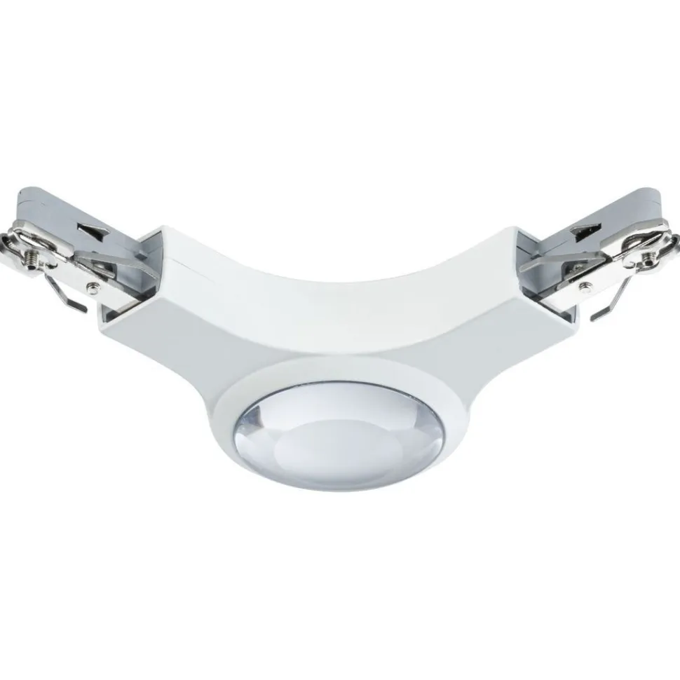 L-liitin Paulmann URail, 141x141mm, 5.3W, valaistu, valkoinen