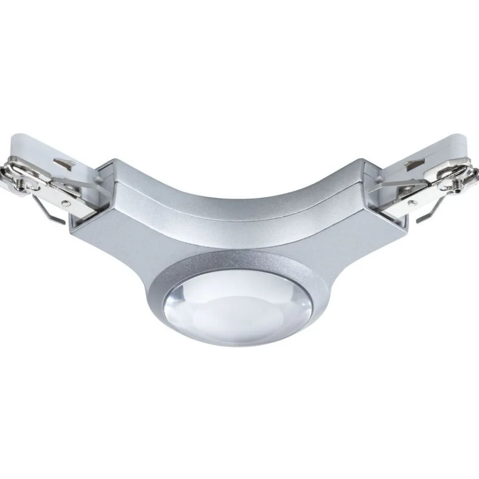 L-liitin Paulmann URail, 141x141mm, 5.3W, valaistu, valkoinen