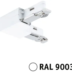 L-liitin Paulmann URail 62x62mm max. 1000W valkoinen