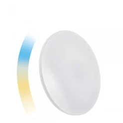 Älyplafondi Spectrum Nymphea Ø390x70mm 24W CCT+DIM WI-FI/BT IP20 3000-6000K kattoon