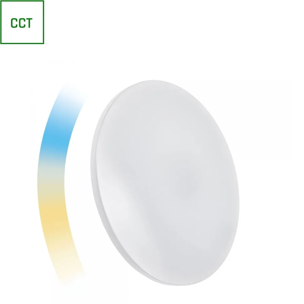 Älyplafondi Spectrum Nymphea Ø390x70mm 24W CCT+DIM WI-FI/BT IP20 3000-6000K kattoon