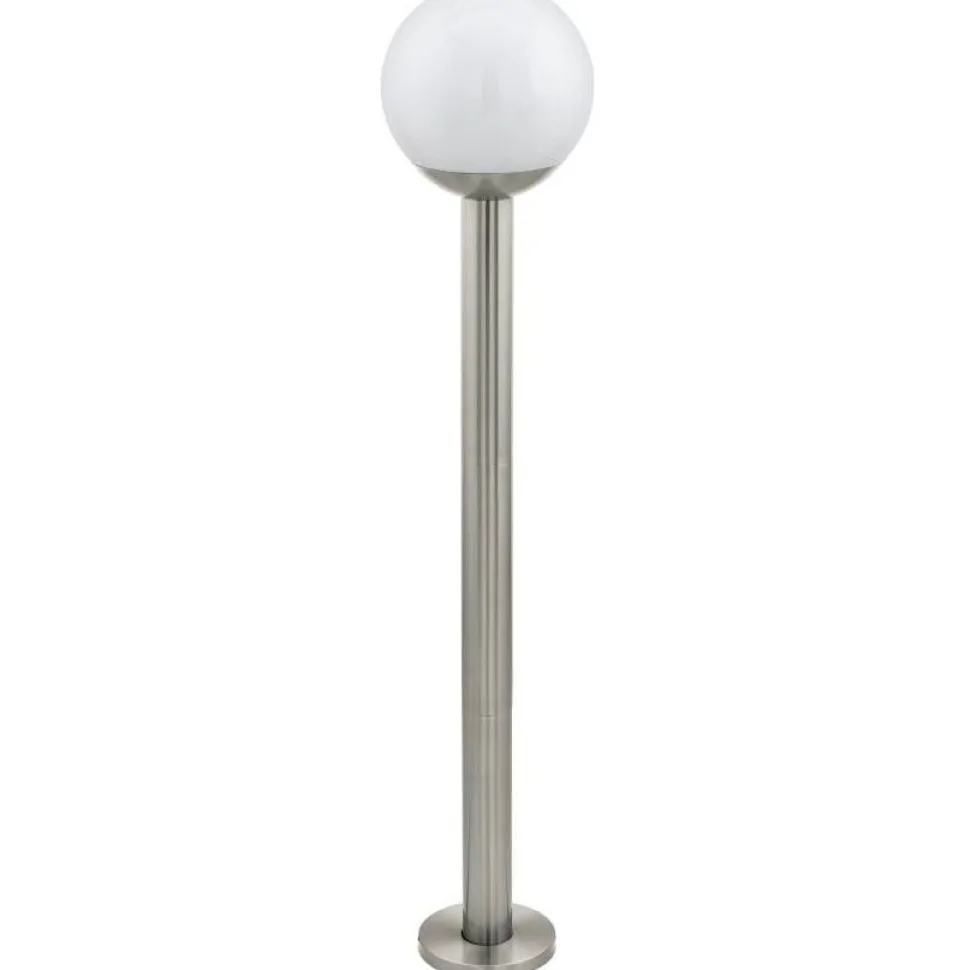 Älypylväsvalaisin Eglo Nisia-Z, 52.5cm, ruostumaton teräs/valkoinen