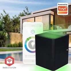 Älyseinävalaisin Nedis ZBLOW10RGBW Smartlife ZigBee musta