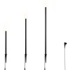 Maapiikkivalaisin LED Trio Stick mattamusta