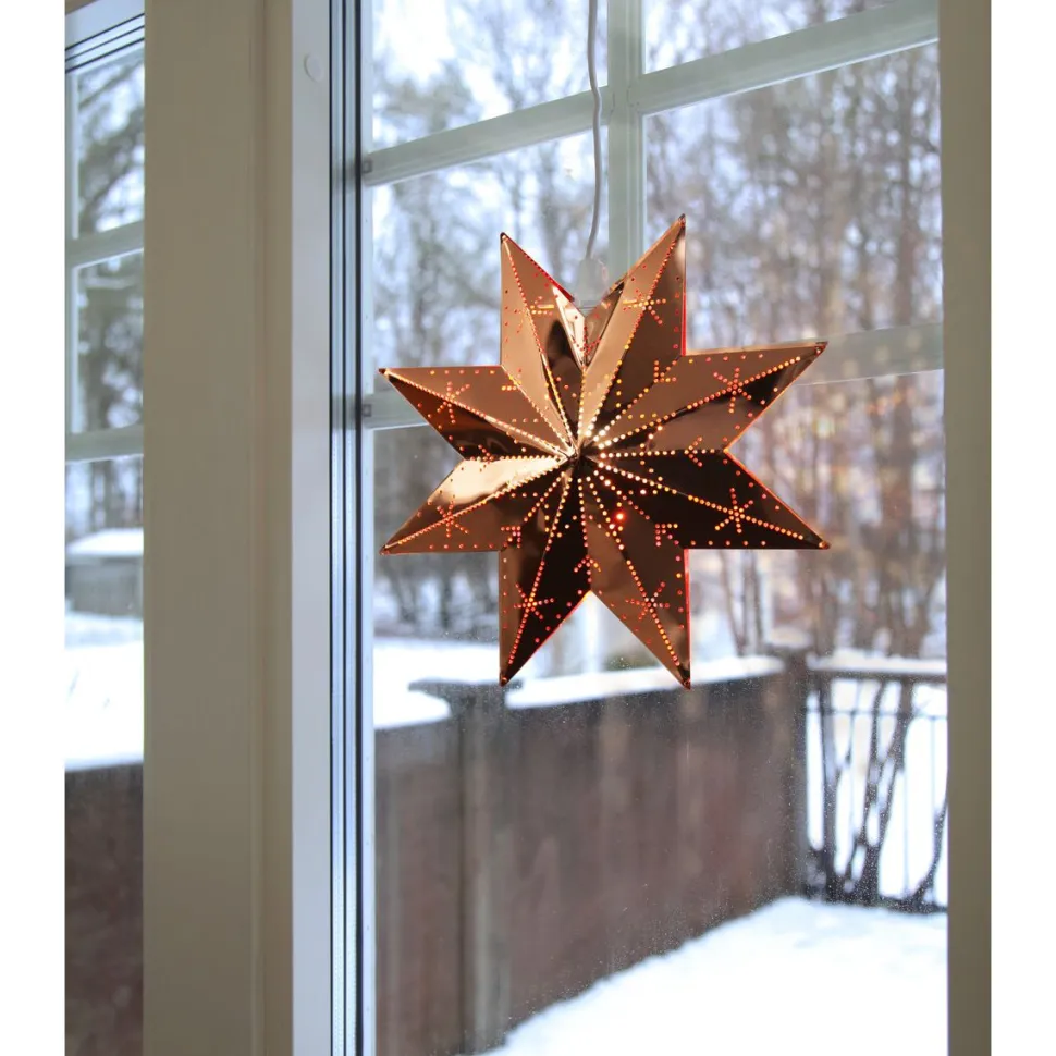 Metallitähti Star Trading Classic, 28cm, kupari