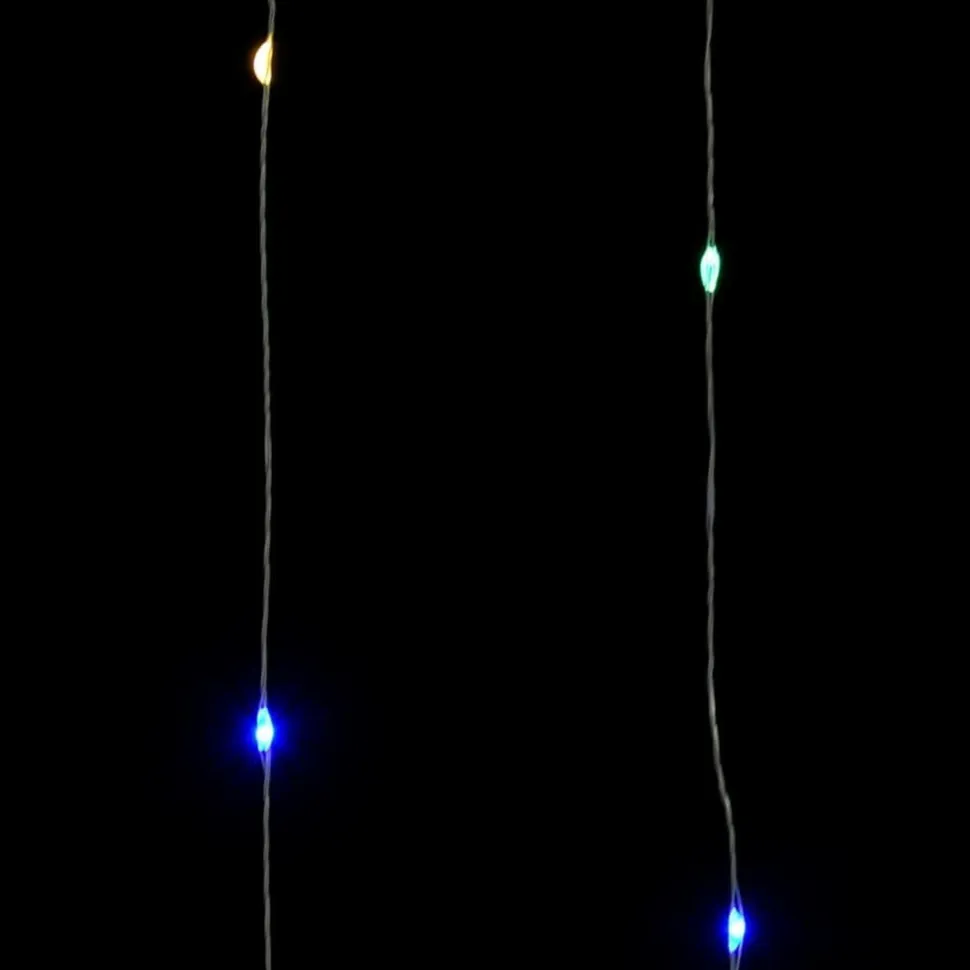 Mikro LED-keijuvalonauha 40 m 400 LEDiä kylmä valk. 8-toiminen