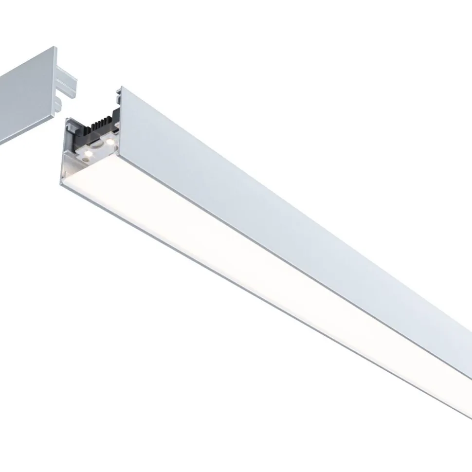 Modulaarinen LED-profiilivalaisin Linion Power Channel syöttävä 230/24V 100VA 1m signaalimusta