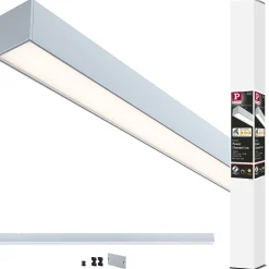 Modulaarinen LED-profiilivalaisin Linion Power Channel syöttävä Zigbee 230/24V 150VA 1m mattakromi