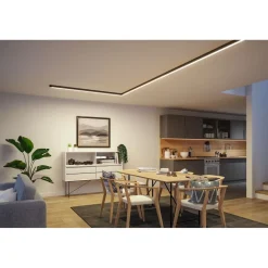 Modulaarinen LED-profiilivalaisin Paulmann Linion Light Channel Zigbee 0.5m 24V 8.5W 3000K mattakromi