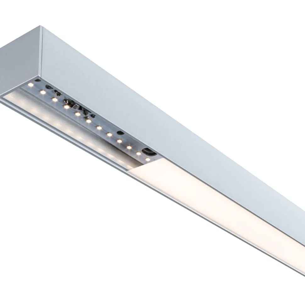 Modulaarinen LED-profiilivalaisin Paulmann Linion Light Channel Zigbee 0.5m 24V 8.5W 3000K mattakromi