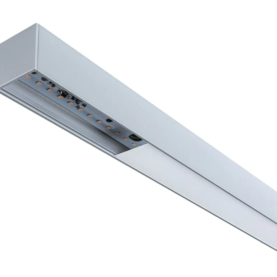 Modulaarinen LED-profiilivalaisin Paulmann Linion Light Channel Zigbee 0.5m 24V 8.5W 3000K mattakromi