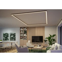 Modulaarinen LED-profiilivalaisin Paulmann Linion Light Channel Zigbee 0.5m 24V 8.5W 3000K mattakromi