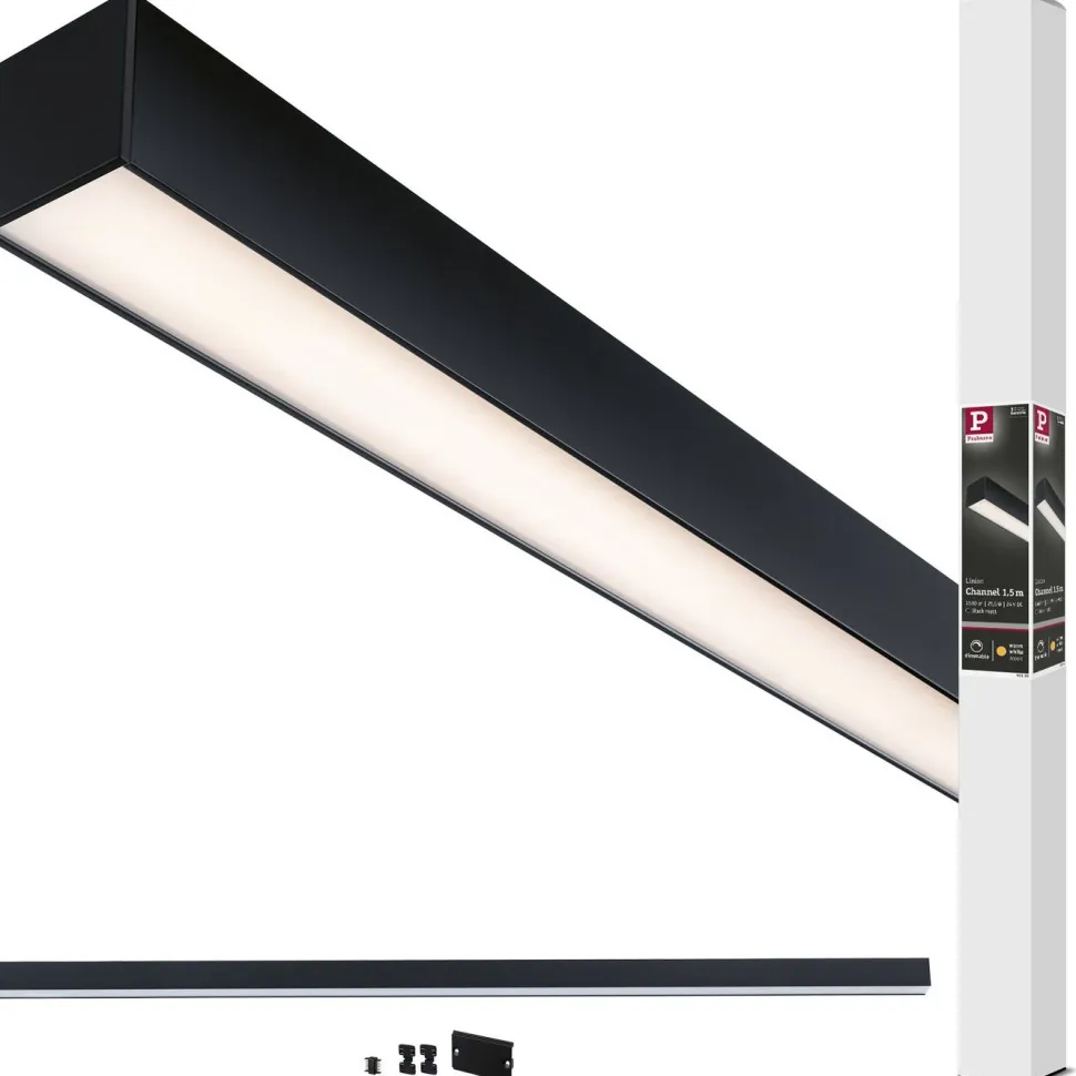 Modulaarinen LED-profiilivalaisin Paulmann Linion Light Channel Zigbee 0.5m 24V 8.5W 3000K mattakromi