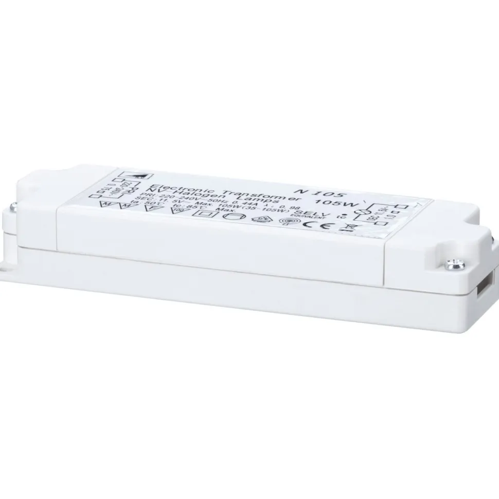 Muuntaja Paulmann VDE 35-105W max. 35-105W 230/12V 105 VA, valkoinen