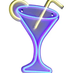 Neonkyltti/seinävalaisin Trio Cheers LED