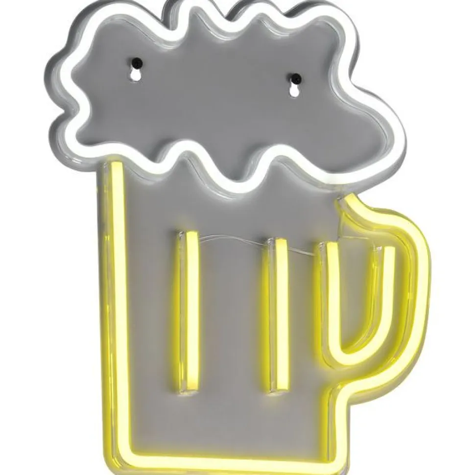 Neonkyltti/seinävalaisin Trio Beer LED