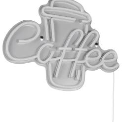 Neonkyltti/seinävalaisin Trio Coffee LED