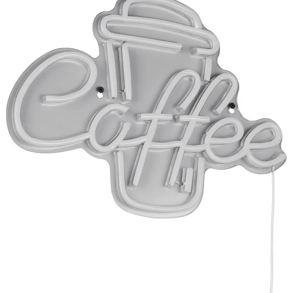 Neonkyltti/seinävalaisin Trio Coffee LED