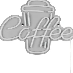 Neonkyltti/seinävalaisin Trio Coffee LED