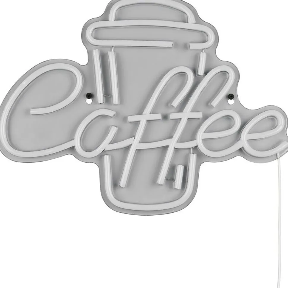 Neonkyltti/seinävalaisin Trio Coffee LED