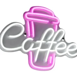 Neonkyltti/seinävalaisin Trio Coffee LED