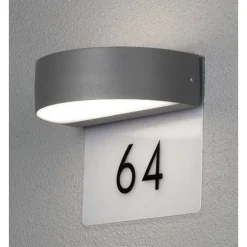 Numerovalaisin Konstsmide Monza 7855-370, 2x4.5W, IP54, 6x21x13cm, antrasiitti