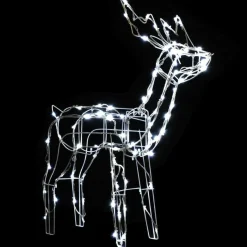 3-osainen Poro jouluvalokoriste, 229 LED-valoa