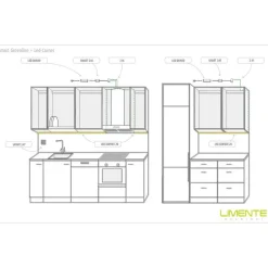 1-osainen säädin- ja himmenninsetti Limente Smart 556 Greenline 24V IP20 valkoinen