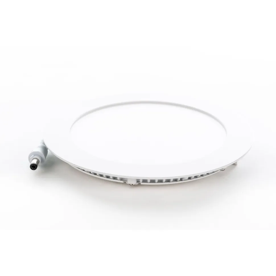 Paneelivalaisin LED Energie Slim Ø170mm 12W 840lm 3500K uppoasennettava himmennettävä valkoinen