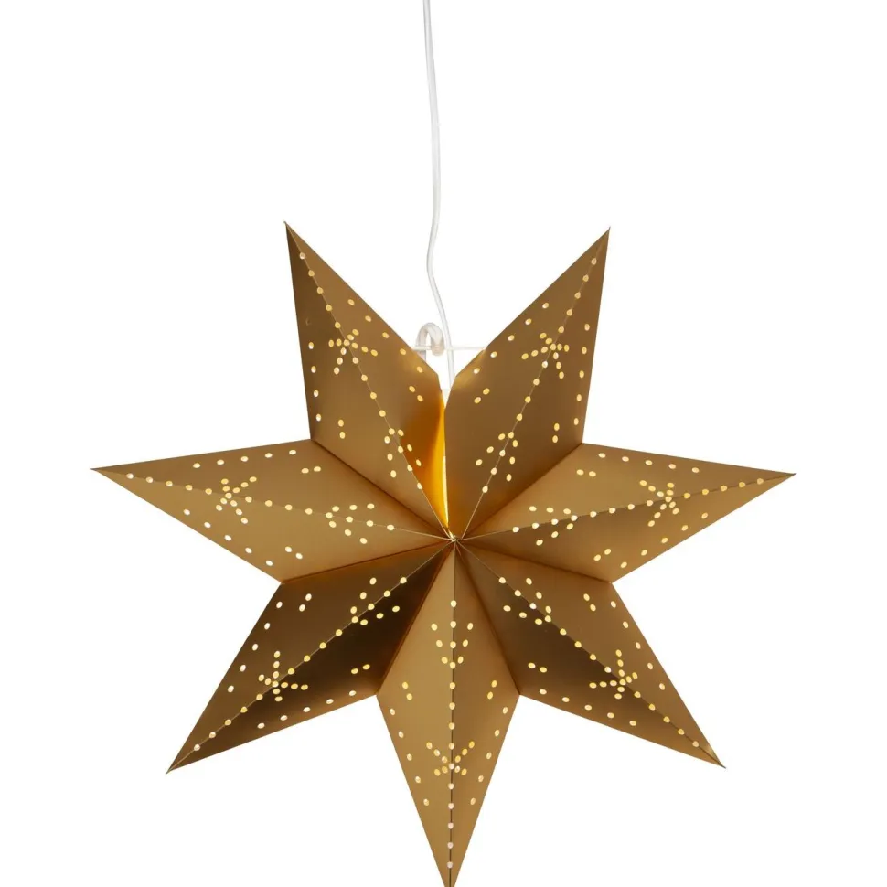 Paperitähti Star Trading Classic 45x42 cm kulta
