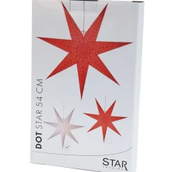 Paperitähti Star Trading Dot, 54cm, valkoinen