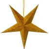 Paperitähti Star Trading Velvet Ø600x210mm kulta