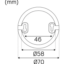 Pinta-asennuskehys Hide-a-lite 1202 Multi TERÄS