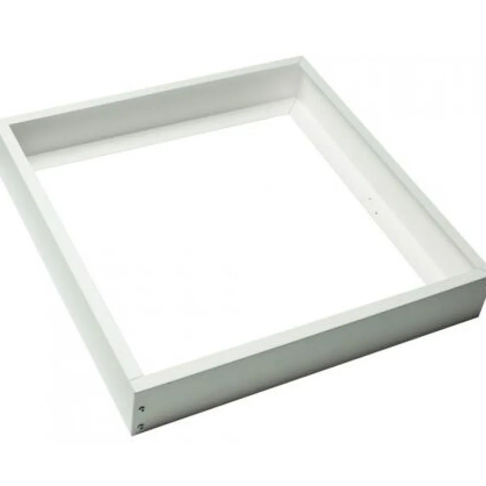 Pinta-asennuskehys FTLIGHT 595x595 mm paneelivalaisimille valkoinen