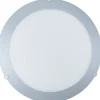 Plafondi Mars 1 Ø 245 mm hopea/valkoinen
