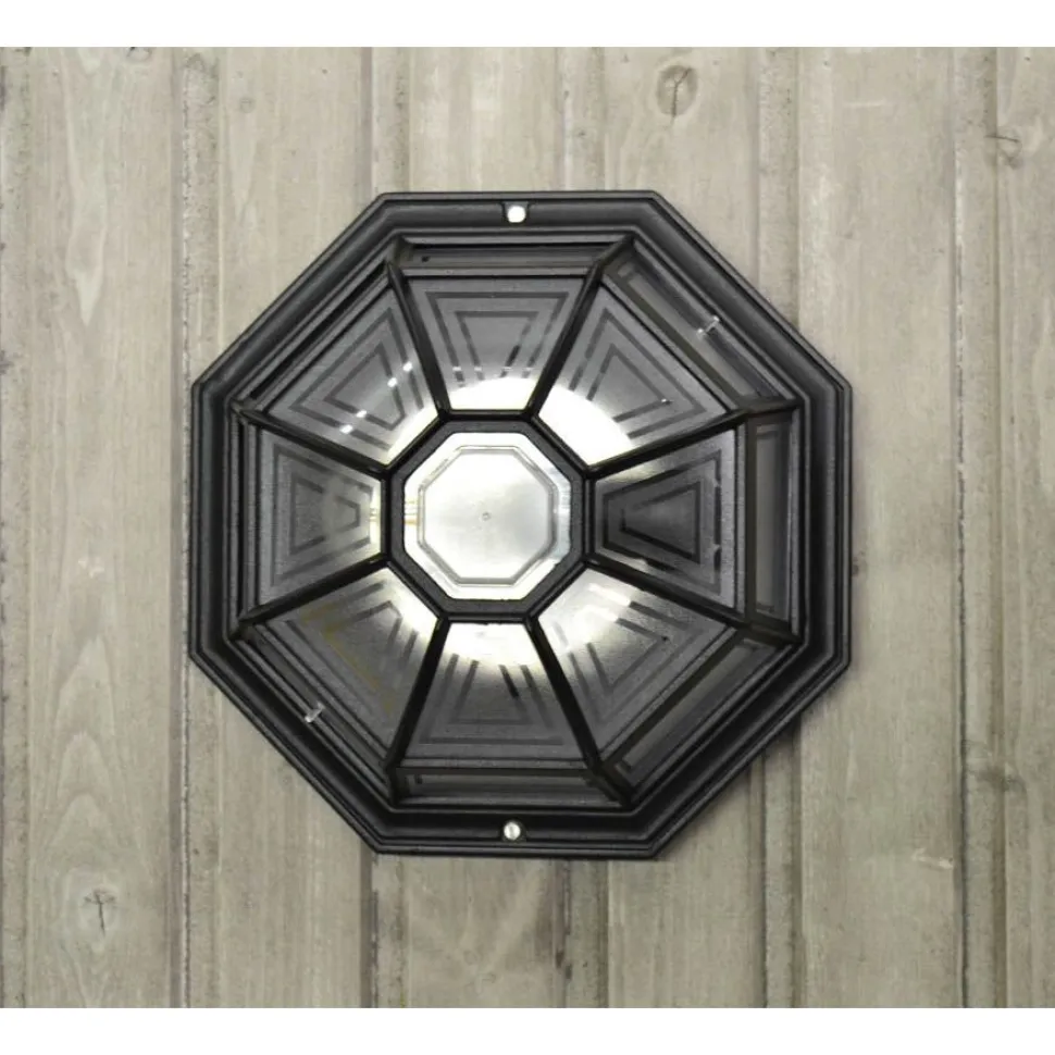 Plafondi Noor Monza Ø283x150 mm musta