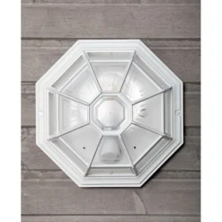 Plafondi Noor Monza Ø283x150 mm valkoinen