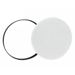 Plafondi Spectrum Nymphea Black & White Ø320mm 24W 115° CCT 3000/4000/6000K IP54 valkoinen/musta