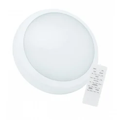 Plafondi Spectrum Nymphea City Pro 2 Ø320mm 23/30W liiketunnistimella IP65 CCT 3000/4000/6000K valkoinen