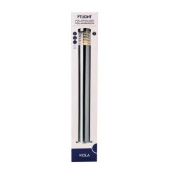 Pollarivalaisin FTLIGHT Viola 920 mm E27 IP44 ruostumaton teräs