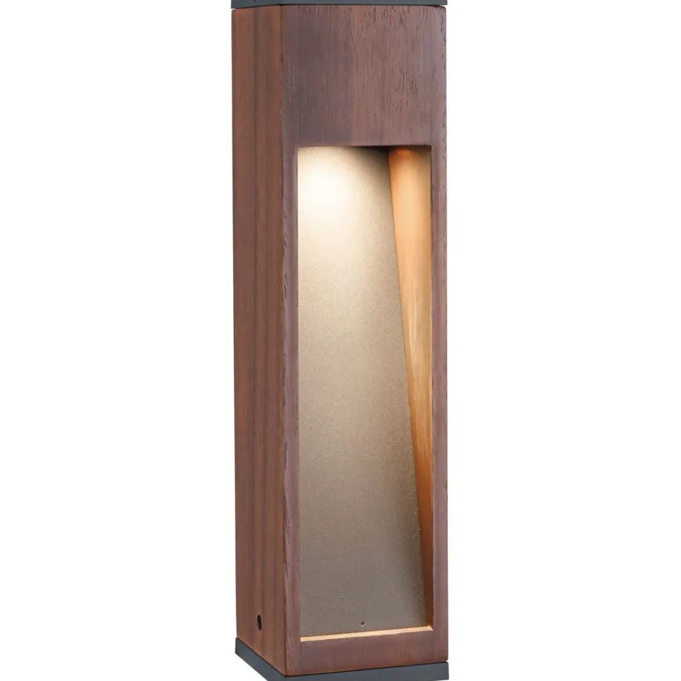 Pollarivalaisin Paulmann Trabia IP44, 40cm, 3000K, GU10, puu