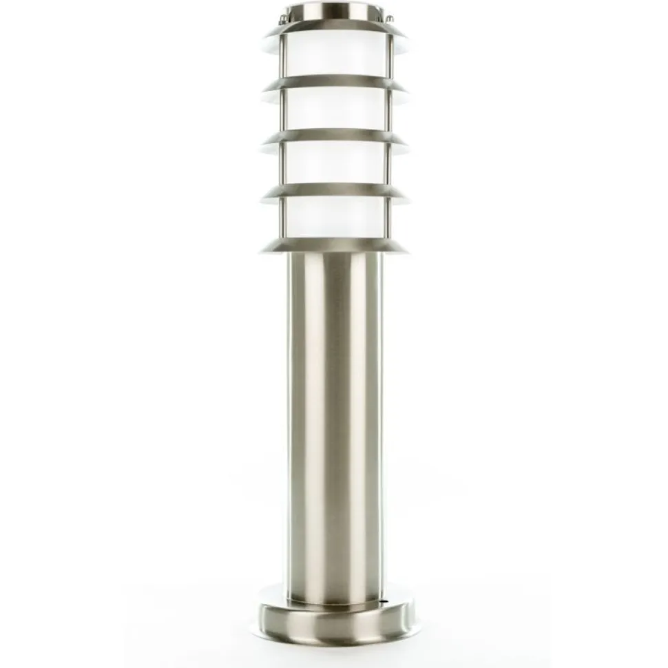 Pollarivalaisin LED Energie E27 60W IP44 ruostumaton teräs