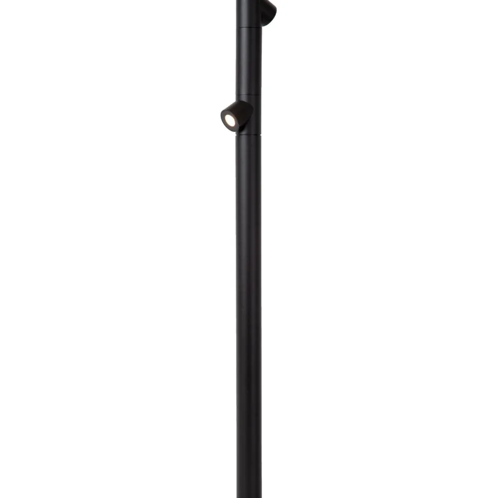 Pollarivalaisin Lucide Ibamba, 11.6x10cm, IP65, 6W, musta