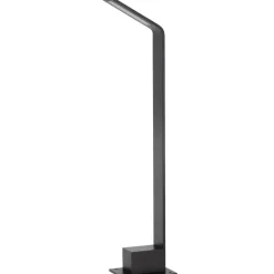 Pollarivalaisin Lucide Lawford, 9.5x15x60cm, IP54, 6W, musta
