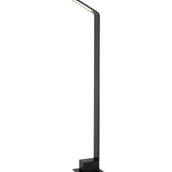 Pollarivalaisin Lucide Lawford, 9.5x15x80.5cm, IP54, 6W, musta