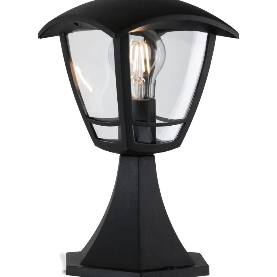 Pollarivalaisin Paulmann Classic Curved, IP44, 28cm, musta