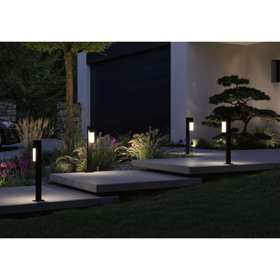 Pollarivalaisin Paulmann Tralia, IP44, 65cm, E27, antrasiitti