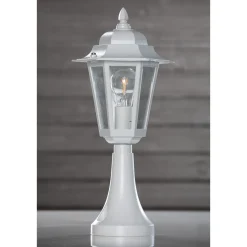 Porttivalaisin Noor Milano Mini Ø205x450 mm valkoinen