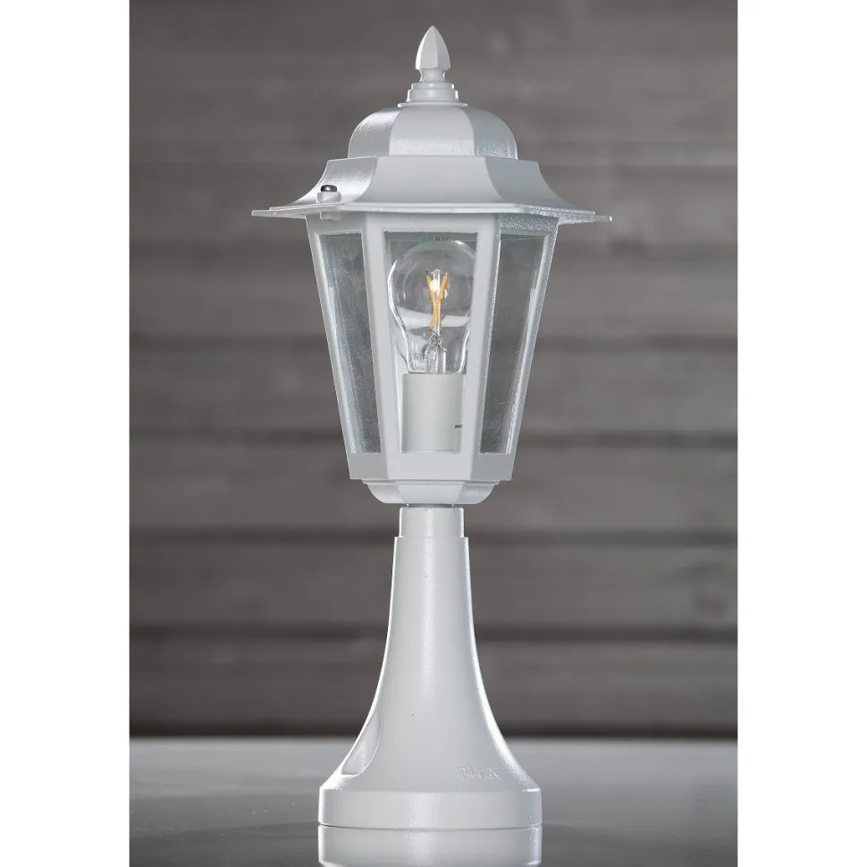 Porttivalaisin Noor Milano Mini Ø205x450 mm valkoinen